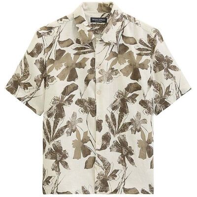 Marc O' Polo Leinenhemd creme XL M Marc O' Polo Leinenhemd creme XL M