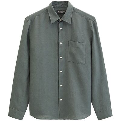 Marc O' Polo Leinenhemd blau S M Marc O' Polo Leinenhemd blau S M
