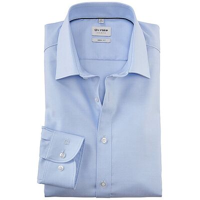 OLYMP LEVEL FIVE Hemd Body Fit Extralange Ärmel hellblau 38 M OLYMP LEVEL FIVE Hemd Body Fit Extralange Ärmel hellblau 38 M
