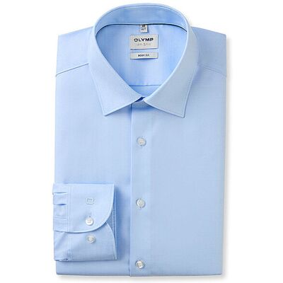 OLYMP LEVEL FIVE Hemd Body Fit blau 38 M OLYMP LEVEL FIVE Hemd Body Fit blau 38 M
