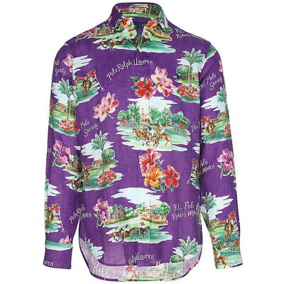 POLO RALPH LAUREN Hemd lila M M POLO RALPH LAUREN Hemd lila M M