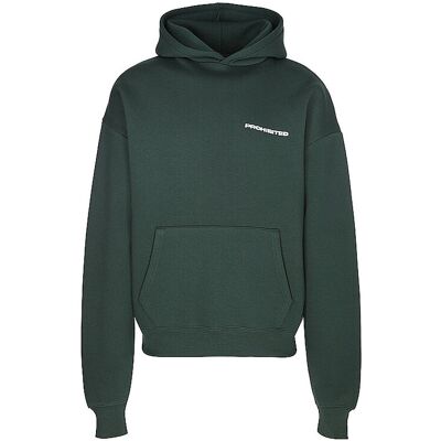 PROHIBITED Kapuzensweater - Hoodie dunkelgrün S M PROHIBITED Kapuzensweater - Hoodie dunkelgrün S M