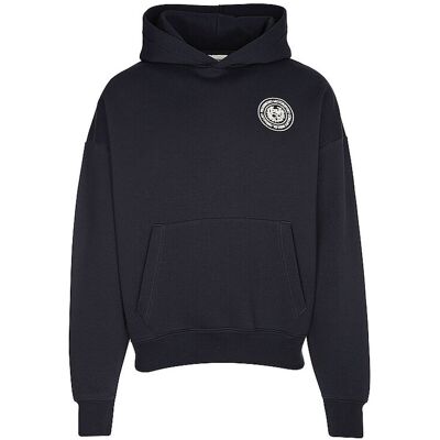 PROHIBITED Kapuzensweater - Hoodie HORSE RACER dunkelblau XL M PROHIBITED Kapuzensweater - Hoodie HORSE RACER dunkelblau XL M