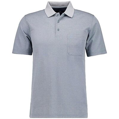 RAGMAN Poloshirt FISHNET hellblau XXXL M RAGMAN Poloshirt FISHNET hellblau XXXL M
