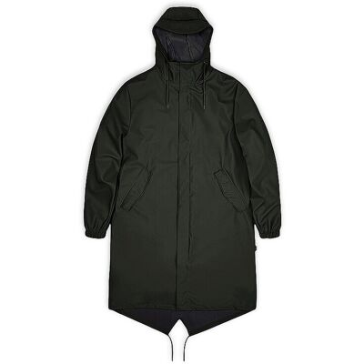 RAINS Parka - Regenjacke grün L M RAINS Parka - Regenjacke grün L M