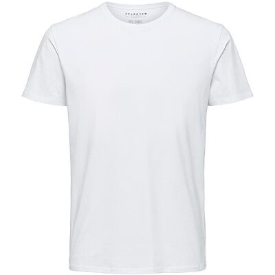 SELECTED T-Shirt SLHNEWPIMA weiss M M SELECTED T-Shirt SLHNEWPIMA weiss M M
