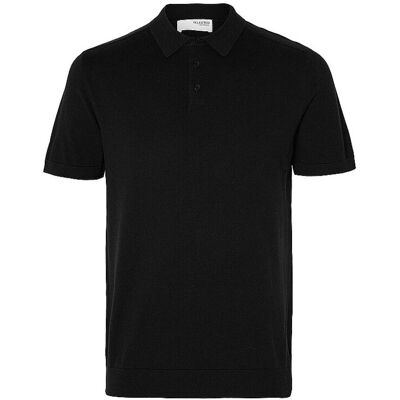 SELECTED Poloshirt SLHBERG schwarz L M SELECTED Poloshirt SLHBERG schwarz L M