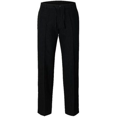 SELECTED Leinenhose SLH196 schwarz XL M SELECTED Leinenhose SLH196 schwarz XL M