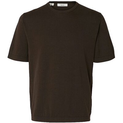 SELECTED Strickshirt SLHTORINO braun XXL M SELECTED Strickshirt SLHTORINO braun XXL M