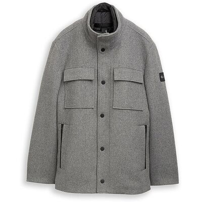 TOM TAILOR Mantel 2-in-1 hellgrau XXL M TOM TAILOR Mantel 2-in-1 hellgrau XXL M