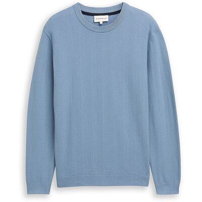 TOM TAILOR Pullover blau XXL M TOM TAILOR Pullover blau XXL M