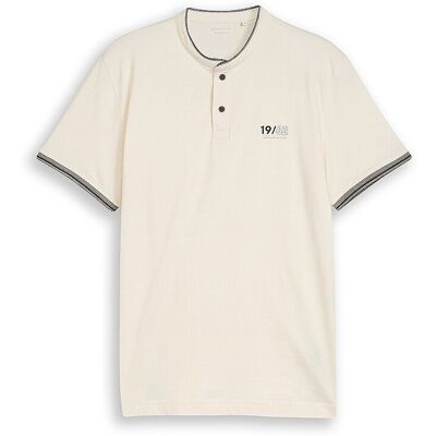 TOM TAILOR Poloshirt weiss XXL M TOM TAILOR Poloshirt weiss XXL M