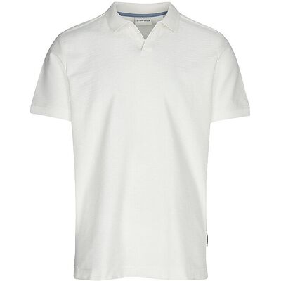TOM TAILOR Poloshirt weiss XXL M TOM TAILOR Poloshirt weiss XXL M