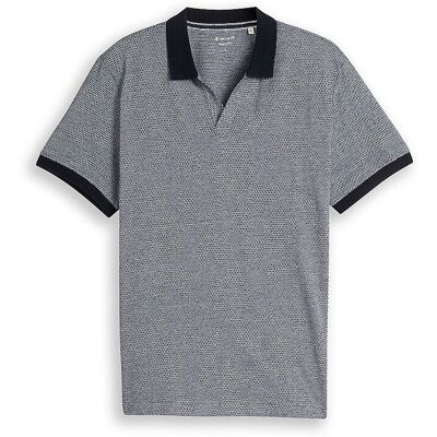 TOM TAILOR Poloshirt blau XXL M TOM TAILOR Poloshirt blau XXL M