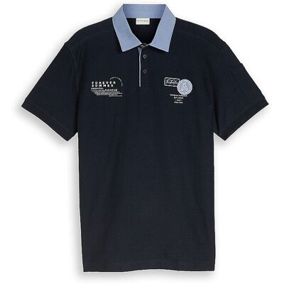 TOM TAILOR Poloshirt dunkelblau XXL M TOM TAILOR Poloshirt dunkelblau XXL M