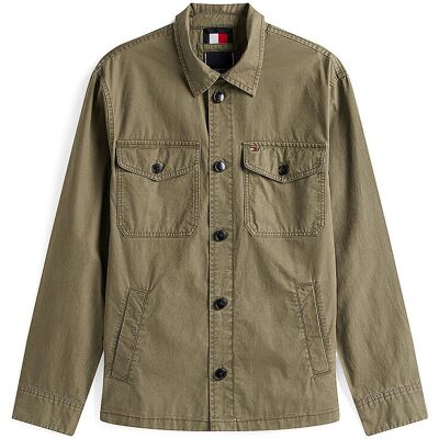 Tommy Hilfiger Overshirt olive S M Tommy Hilfiger Overshirt olive S M