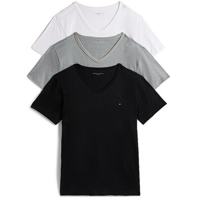 Tommy Hilfiger T-Shirt 3er Pkg. hellgrau L M Tommy Hilfiger T-Shirt 3er Pkg. hellgrau L M