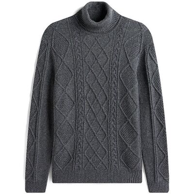 Tommy Hilfiger Rollkragenpullover grau XL M Tommy Hilfiger Rollkragenpullover grau XL M