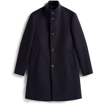 Tommy Hilfiger Wollmantel blau L M Tommy Hilfiger Wollmantel blau L M