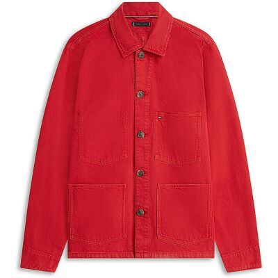 Tommy Hilfiger Jacke CHORE rot S M Tommy Hilfiger Jacke CHORE rot S M