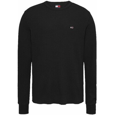 TOMMY JEANS Langarmshirt schwarz S M TOMMY JEANS Langarmshirt schwarz S M