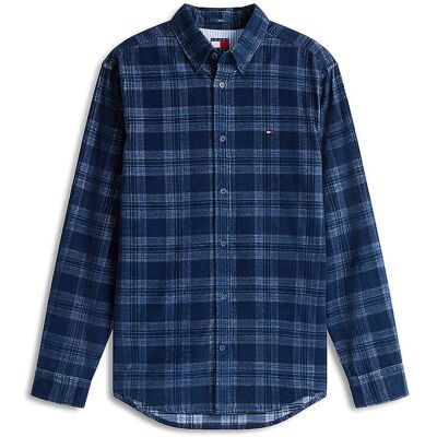 TOMMY JEANS Hemd dunkelblau XXL M TOMMY JEANS Hemd dunkelblau XXL M