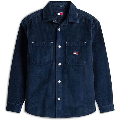 TOMMY JEANS Overshirt blau S M TOMMY JEANS Overshirt blau S M