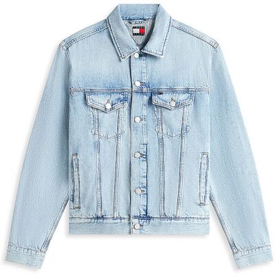 TOMMY JEANS Jeansjacke RYAN hellblau XXL M TOMMY JEANS Jeansjacke RYAN hellblau XXL M