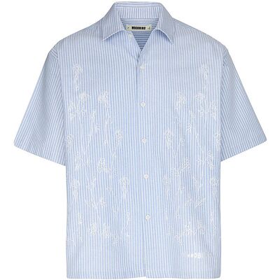 WOODBIRD Hemd WBWANG OX FLOWER hellblau L M WOODBIRD Hemd WBWANG OX FLOWER hellblau L M