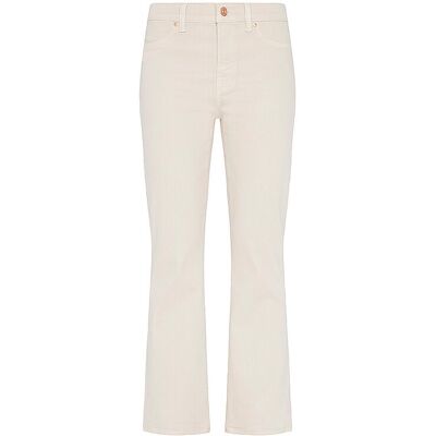 7 FOR ALL MANKIND Jeans Flared Fit 7/8 DAISY creme 29 W 7 FOR ALL MANKIND Jeans Flared Fit 7/8 DAISY creme 29 W