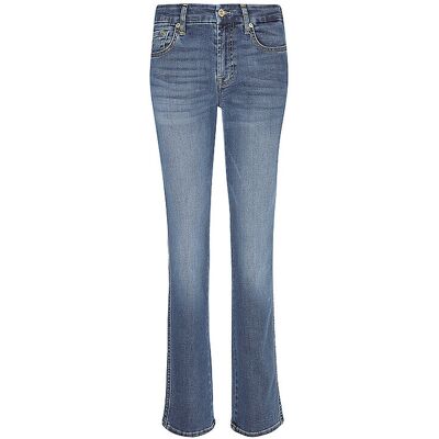 7 FOR ALL MANKIND Jeans Straight Fit KIMMIE blau 27 W 7 FOR ALL MANKIND Jeans Straight Fit KIMMIE blau 27 W