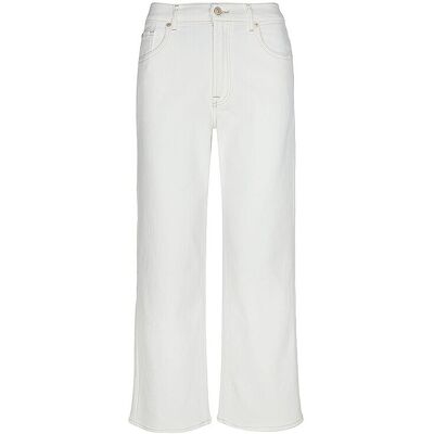7 FOR ALL MANKIND Jeans 7/8 creme 27 W 7 FOR ALL MANKIND Jeans 7/8 creme 27 W