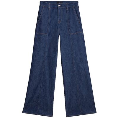 7 FOR ALL MANKIND Jeans Wide Leg UTILITY LOTTA dunkelblau 26 W 7 FOR ALL MANKIND Jeans Wide Leg UTILITY LOTTA dunkelblau 26 W