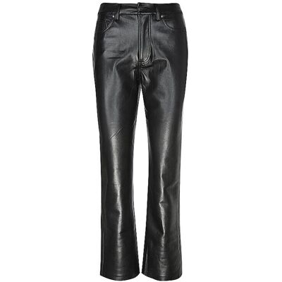 ANINE BING Lederhose BRUNO schwarz 27 W ANINE BING Lederhose BRUNO schwarz 27 W