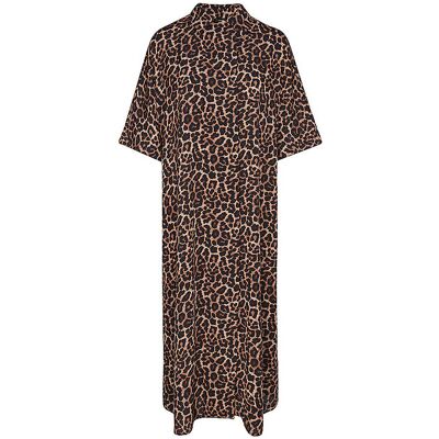 ANINE BING Midikleid JULIA braun S W ANINE BING Midikleid JULIA braun S W