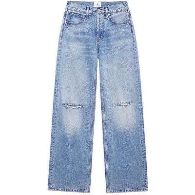 ANINE BING Jeans Wide Leg HUGH JEAN blau 30 W ANINE BING Jeans Wide Leg HUGH JEAN blau 30 W