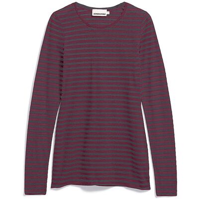 ARMEDANGELS Langarmshirt EINAARA dunkelrot S W ARMEDANGELS Langarmshirt EINAARA dunkelrot S W