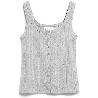 ARMEDANGELS Top POINTELLE hellgrau M W ARMEDANGELS Top POINTELLE hellgrau M W