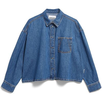 ARMEDANGELS Bluse NALAANI blau L W ARMEDANGELS Bluse NALAANI blau L W