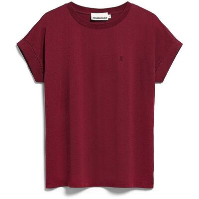 ARMEDANGELS T-Shirt IDAARA dunkelrot XS W ARMEDANGELS T-Shirt IDAARA dunkelrot XS W