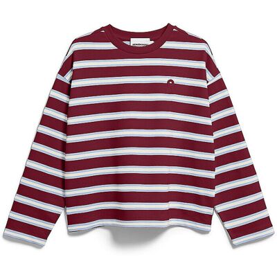 ARMEDANGELS Sweater ICONIC FRANKAA dunkelrot L W ARMEDANGELS Sweater ICONIC FRANKAA dunkelrot L W