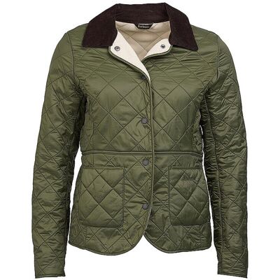 BARBOUR Steppjacke DEVERON POLARQUILT olive 44 W BARBOUR Steppjacke DEVERON POLARQUILT olive 44 W