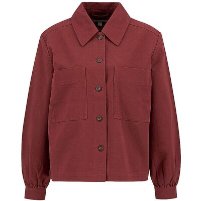 BARBOUR Overshirt WILLOW dunkelrot 42 W BARBOUR Overshirt WILLOW dunkelrot 42 W