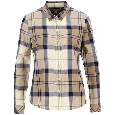 BARBOUR Bluse BREDON dunkelblau 40 W BARBOUR Bluse BREDON dunkelblau 40 W
