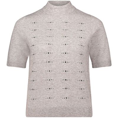BETTY BARCLAY Pullover hellgrau 48 W BETTY BARCLAY Pullover hellgrau 48 W