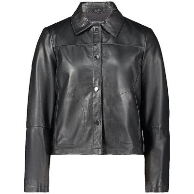 BETTY BARCLAY Lederjacke schwarz 44 W BETTY BARCLAY Lederjacke schwarz 44 W