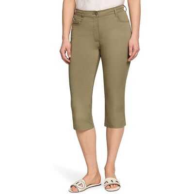 BETTY BARCLAY Hose 3/4 Slim Fit olive 40 W BETTY BARCLAY Hose 3/4 Slim Fit olive 40 W