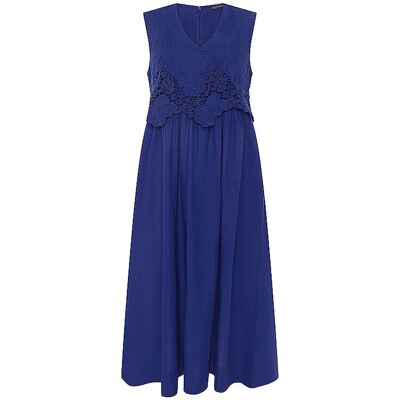 BETTY BARCLAY Midikleid blau 42 W BETTY BARCLAY Midikleid blau 42 W