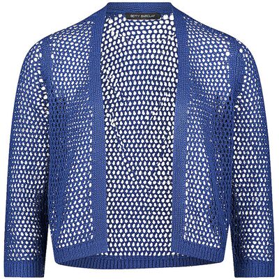BETTY BARCLAY Strickjacke blau 44 W BETTY BARCLAY Strickjacke blau 44 W