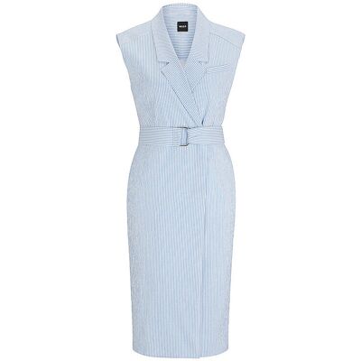 Boss Midikleid DRUPE hellblau 36 W Boss Midikleid DRUPE hellblau 36 W